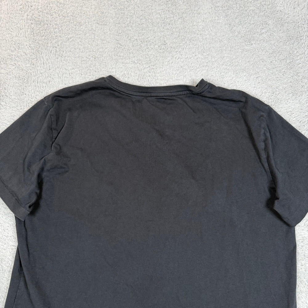 Polo Ralph‎ Lauren Mens Black V-Neck T-Shirt Red Pony Logo Cotton Large RN41381 - Picture 5 of 11